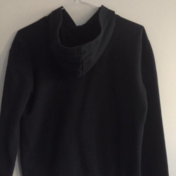 Youth Unisex Small Black Aeropostale 87 New York Sweatshirt Hoodie like new - Picture 4 of 7